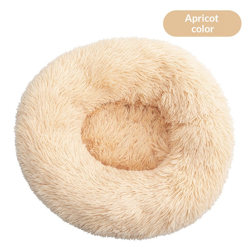 Lit de chien amovible et lavable Détachable Lit de chat en peluche