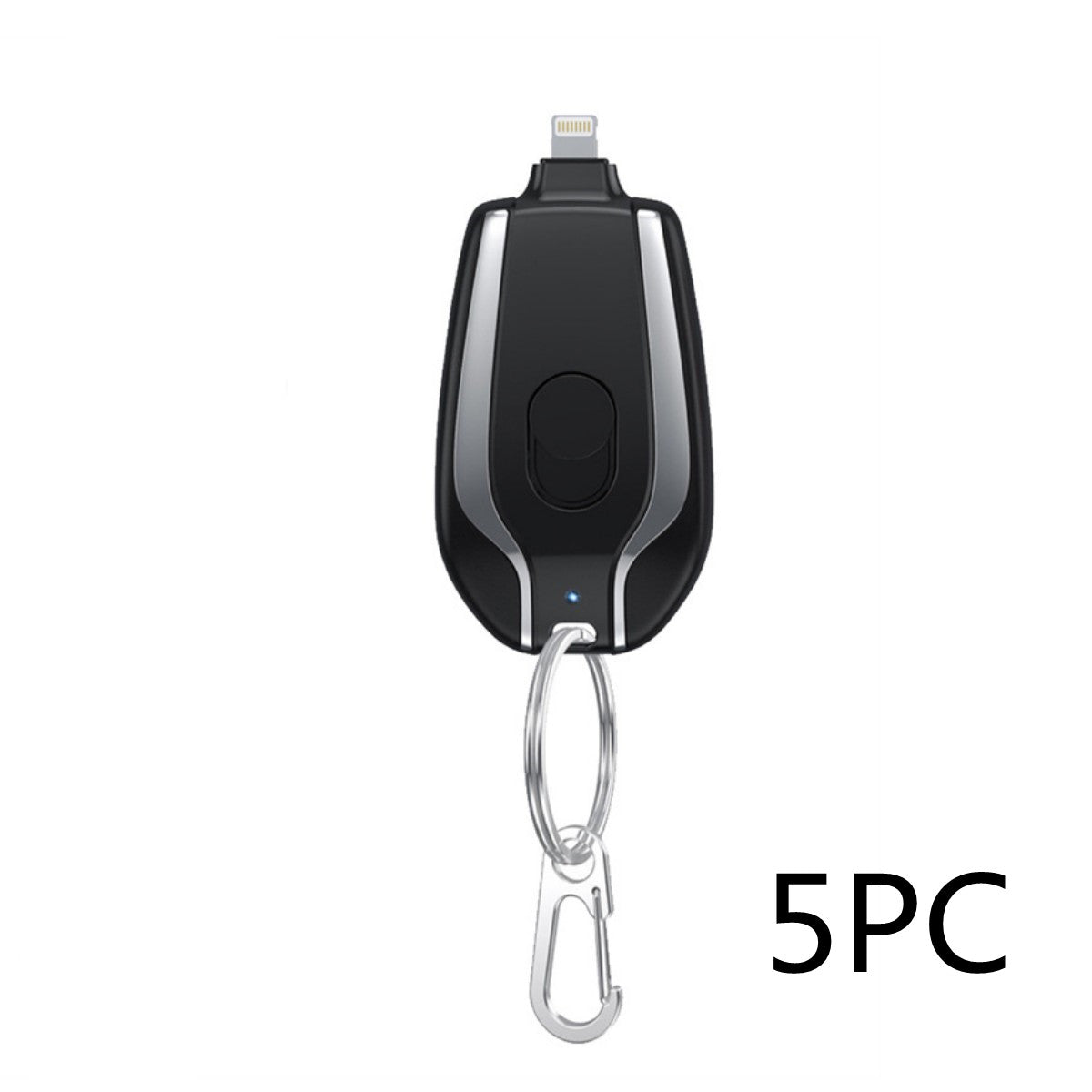 Chargeur de porte-clés d'urgence Mini de 1500mAh avec batterie Mini ultra-compact de type C P