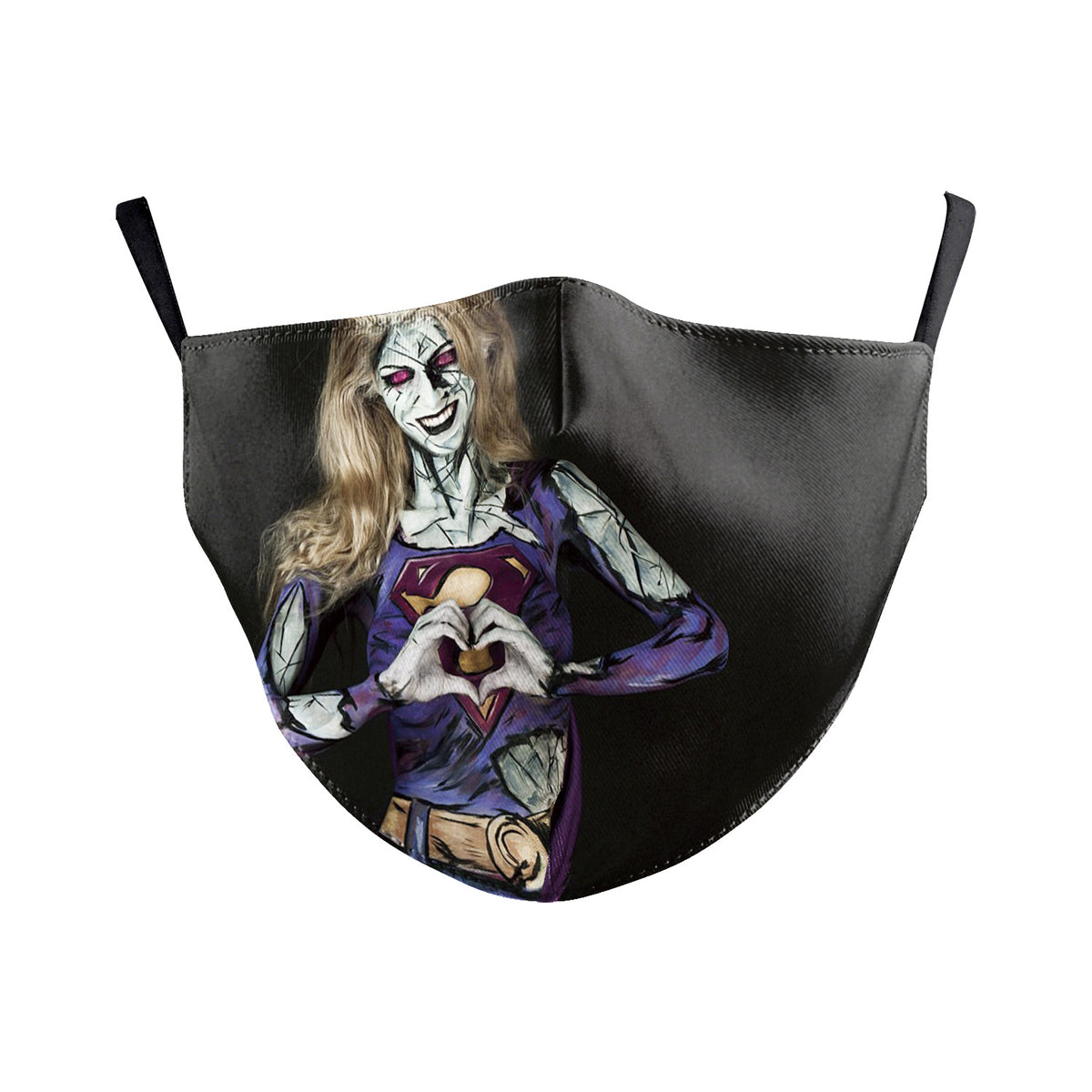 Impression numérique Masque visage Wansheng Crâne Masque de poussière double couche