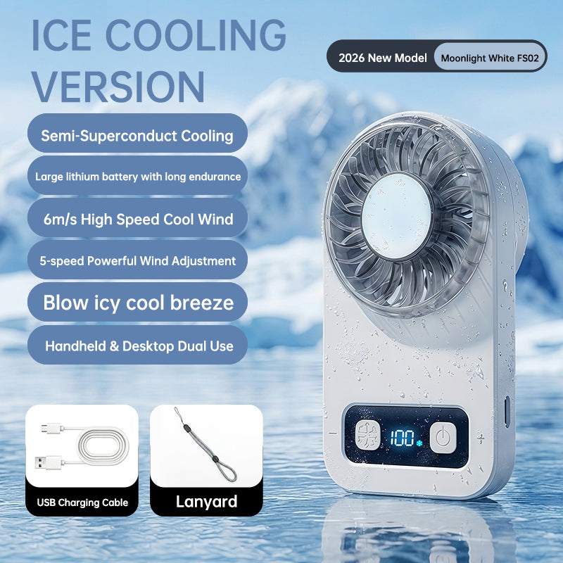 Ventilateur portable de compression de glace à zéro degré