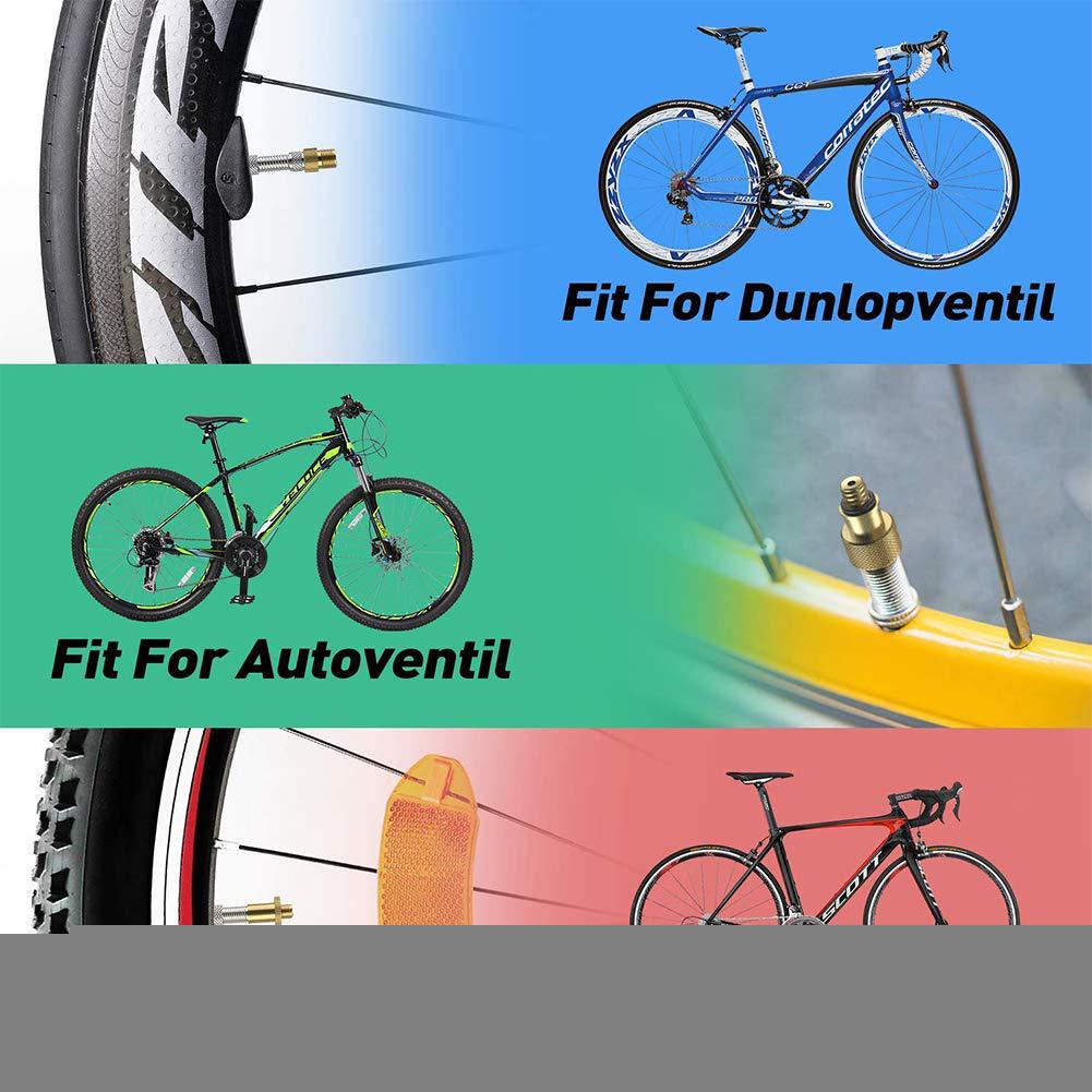 Fenêtre de voiture Adaptateur de valve de vélo DV SVAV 24PCs Adaptateur de valve de vélo