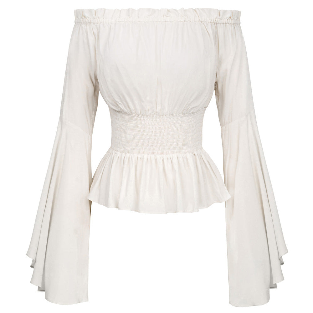 Chemise minimaliste style Renaissance pour femmes