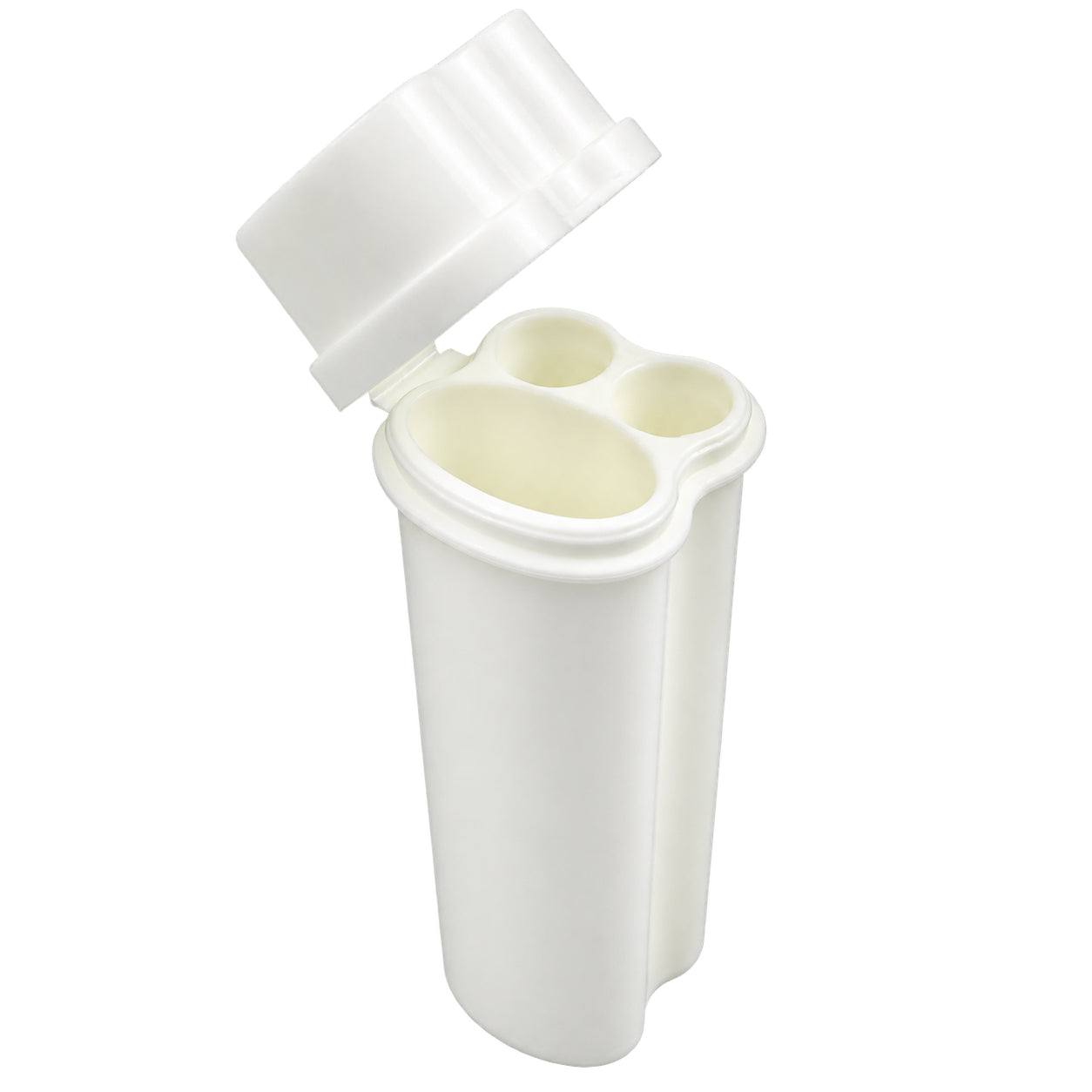 Un-pièce Flip-top Cigarette kit avec deux trous incluant l'éclairage pour un rangement facile