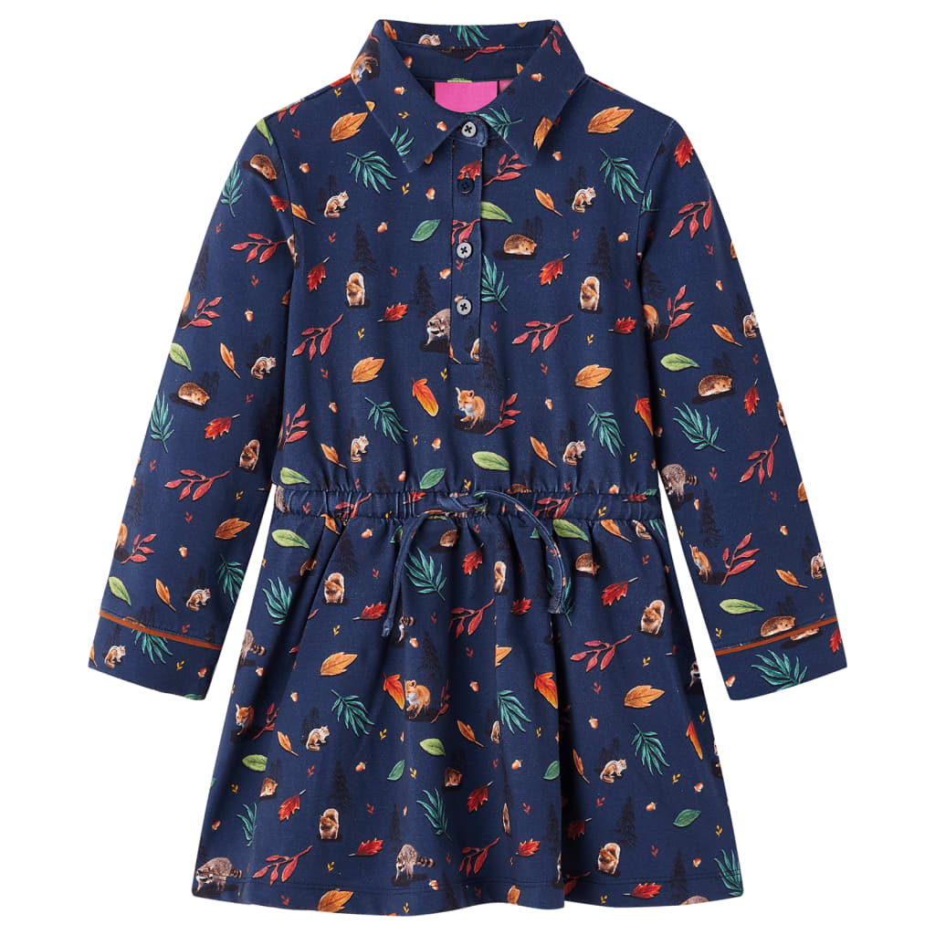 Robe pour enfants à manches longues