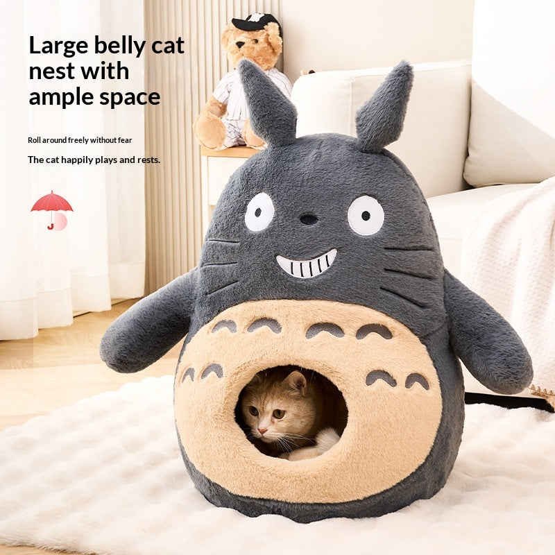 Cat Cave Bed Capybara Avocado Dragon Style