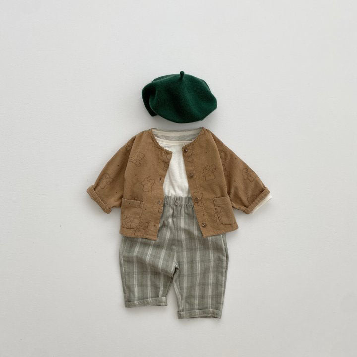 Pantalons en Plaid Pants Loisirs