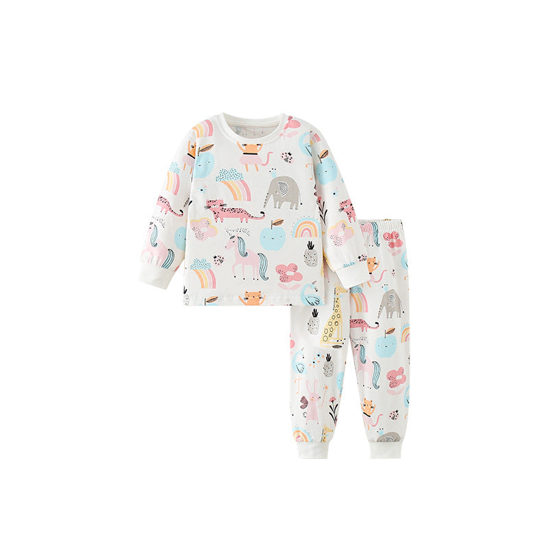 Soft respirant et confortable ensemble de deux pièces pour les filles
