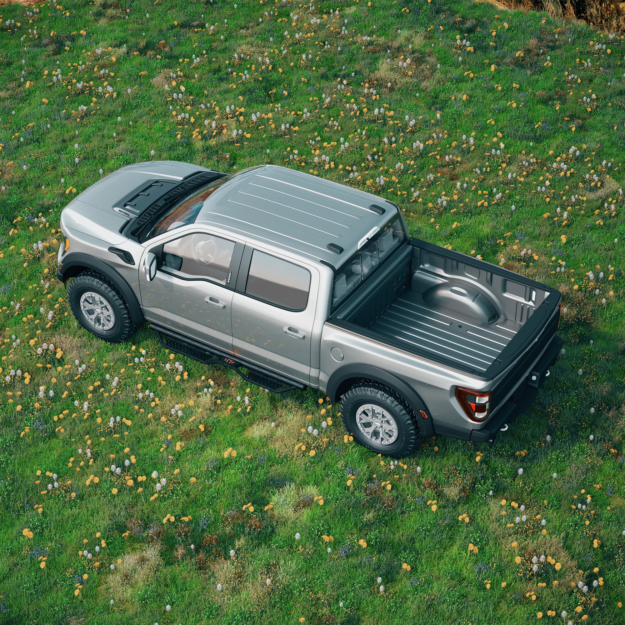Cartes SuperCrew Cab Compatible pour 2015- F150 & 2017- Ford F250 F350 Super Duty Crew Cab