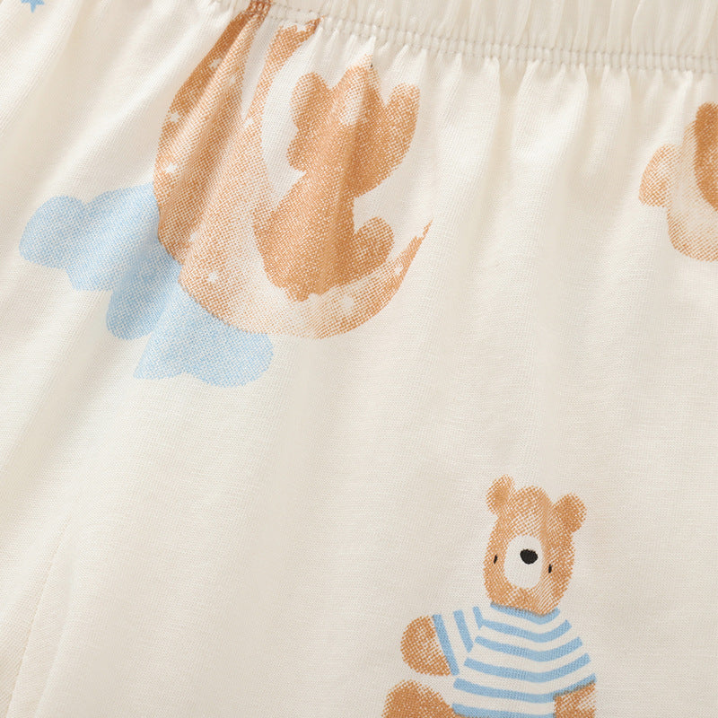 Garçons T-Shirt rond à deux pièces T-Shirt pour enfants