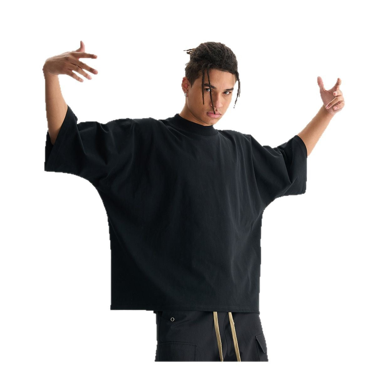 T-shirt pour homme avec un petit Nec gras