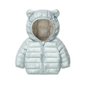 Printemps Automne et hiver Manteau de coton polyvalent de couleur solide pour les enfants