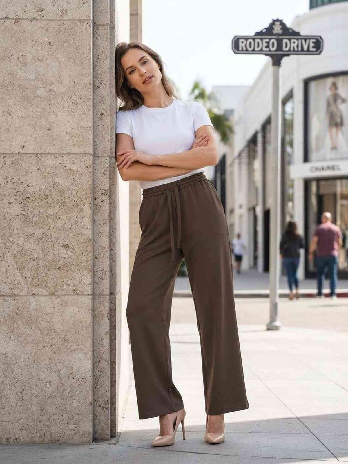 Ladies Long Trousers