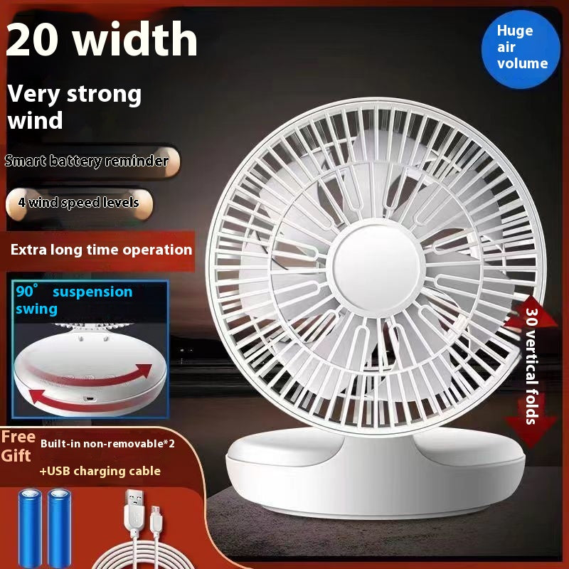 Silent Wind USB bureau et Dormitory Mini Clip ventilateur de bureau étage