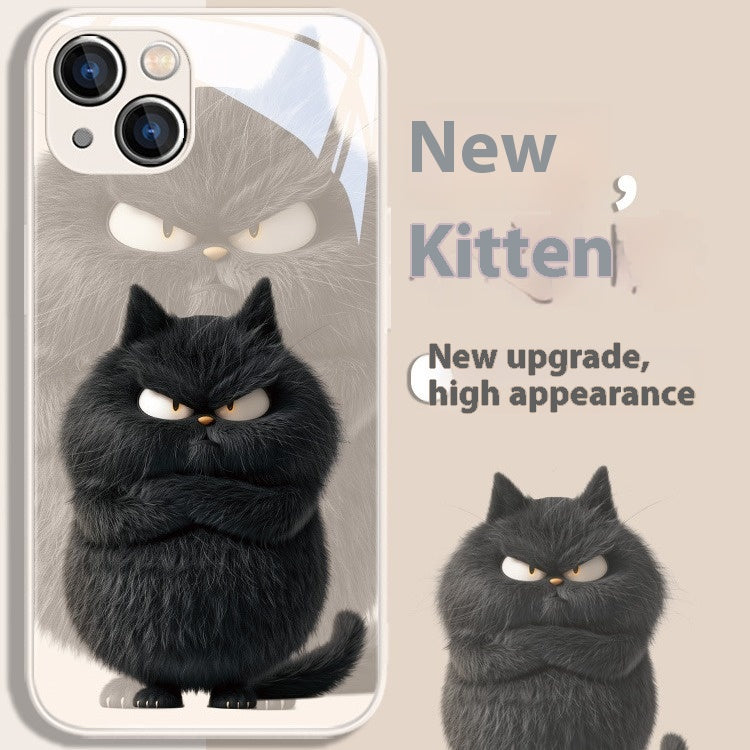 Dossier de téléphone chat Niche amusant et mignon