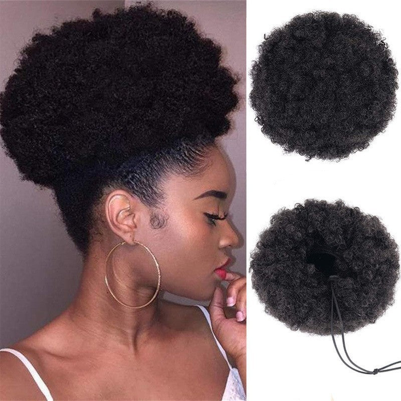 Kinkycurl Grand sac à cheveux en micro-courge africaine