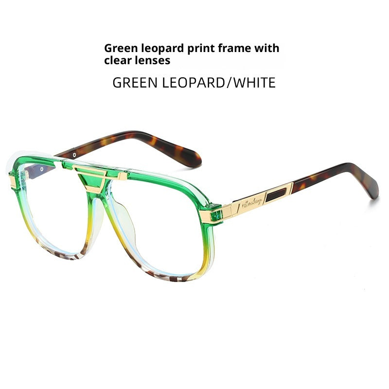 Lunettes de soleil à double faisceau stylé pour femmes