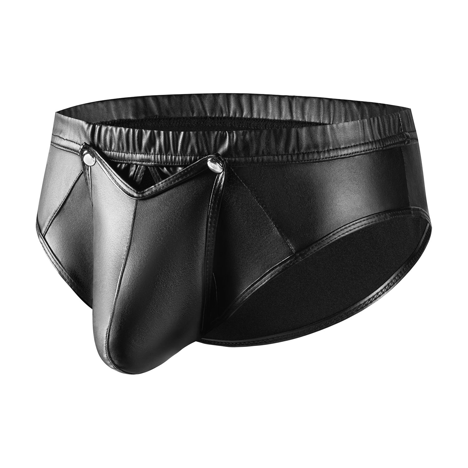 Slips en cuir mat pour hommes
