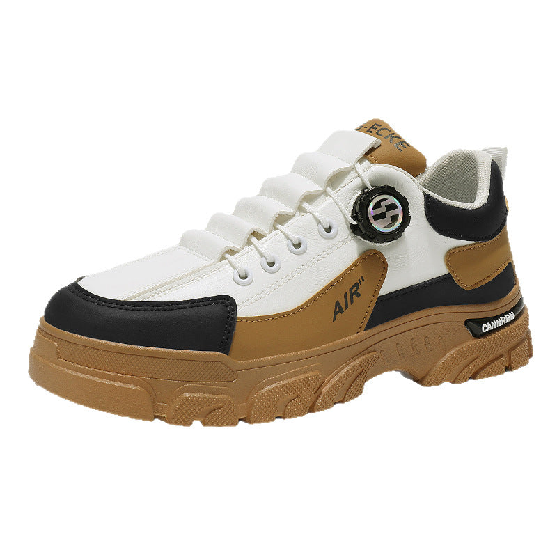 Chaussures de travail respirantes extérieures bas-top résistant à l'abrasion avec boucles rotatives