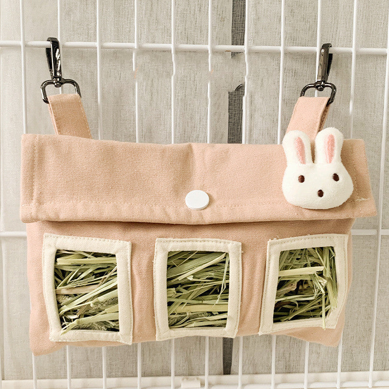Lapin Grande Capacité Toile Paille Sac