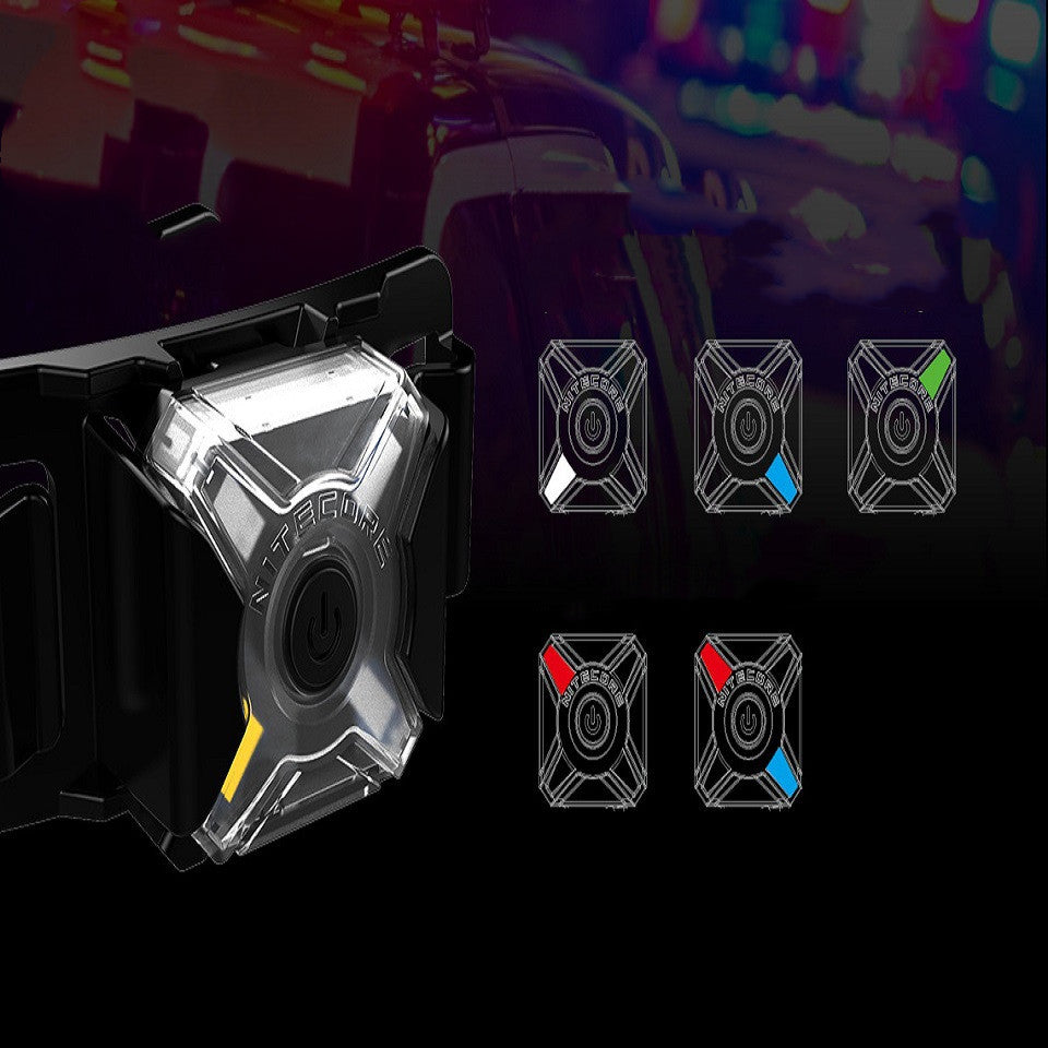 Quatre fonctions spéciales de lumière de deux couleurs voyant la lumière pour éliminer les taches aveugles