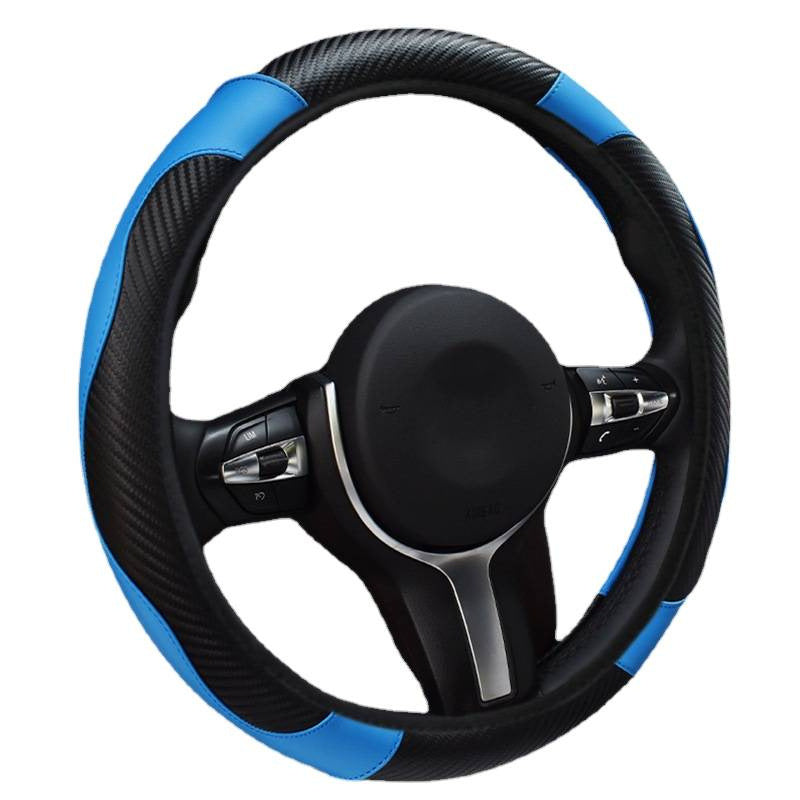 Couverture de volant de voiture cuir élastique sans vis