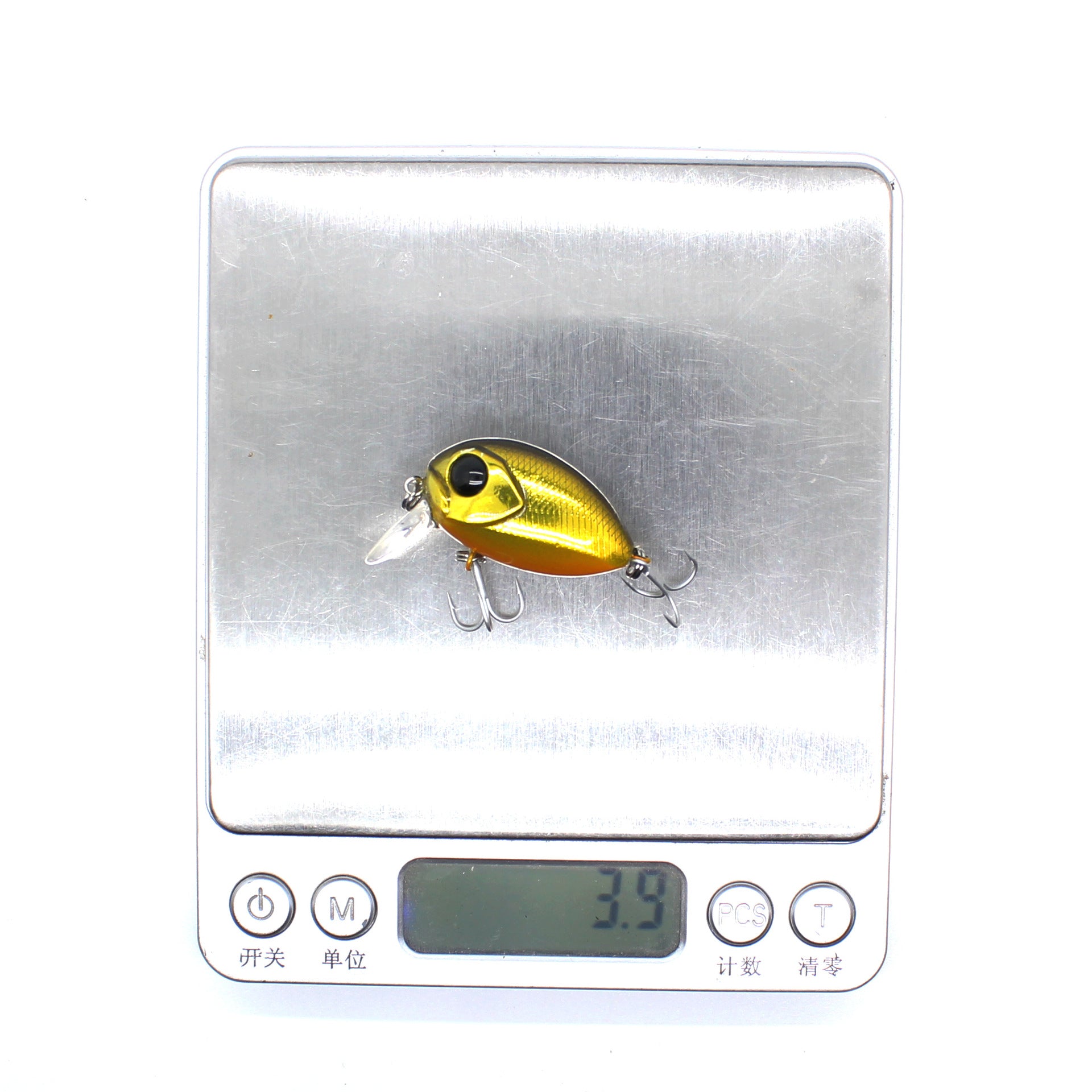 Floating Water Fat Man Fake Bait 3cm 3.9g Long Shoot