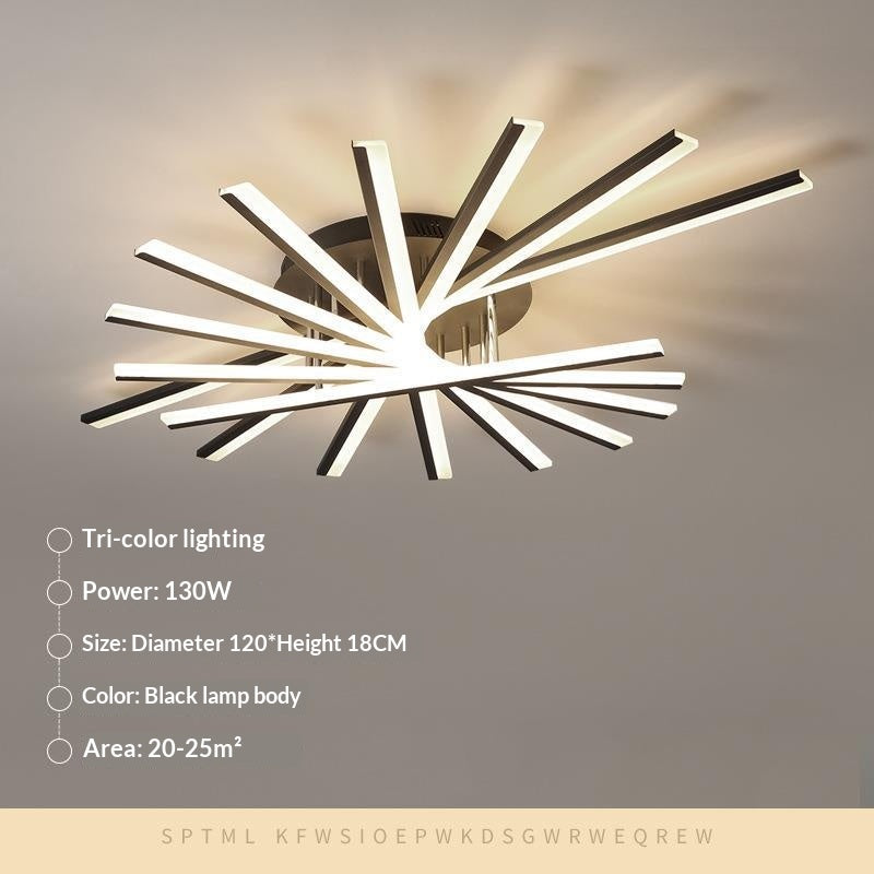 Simple moderne fixation de plafonnier de maison lumière