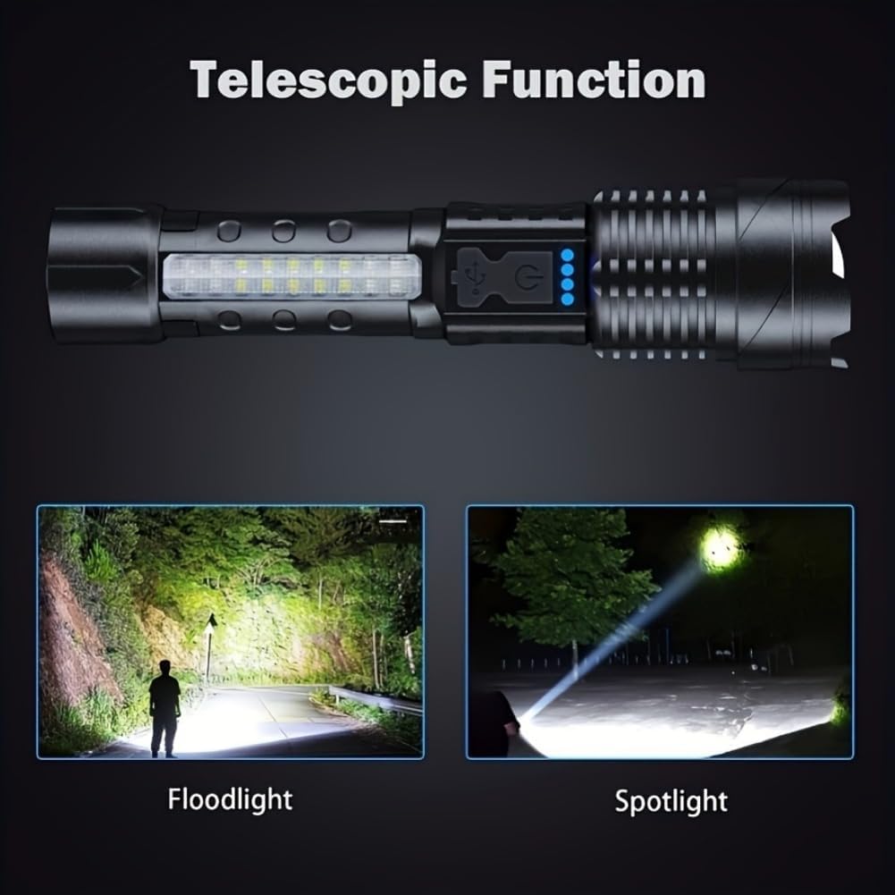 LED Super puissante lampe de torche rechargeable