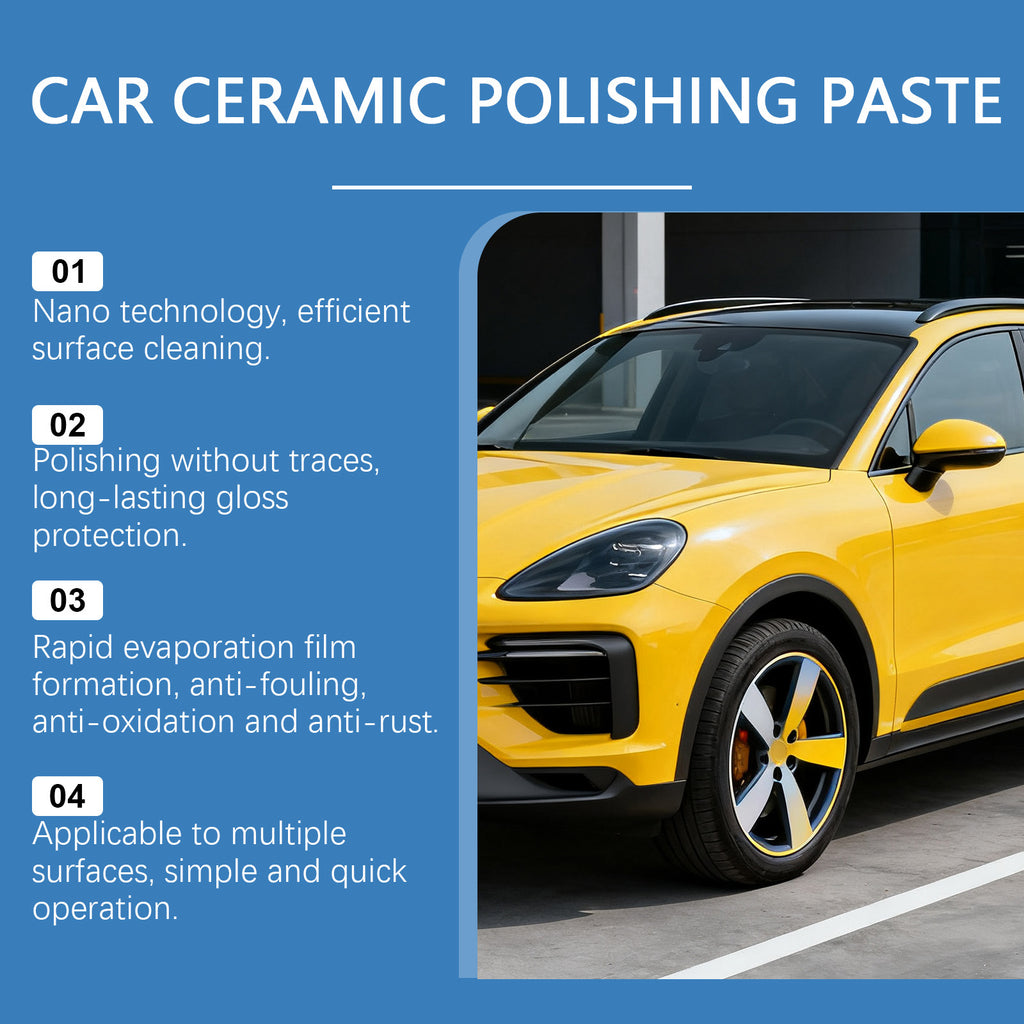 Pâte de polissage de revêtement de voiture