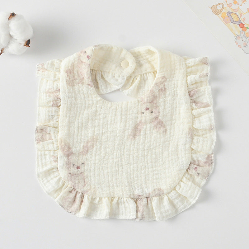 Bébé Muslin Bibs Adorable Animal Bandana Drool Bibs Pour Garçons et Filles Ultra Soft & Absorben