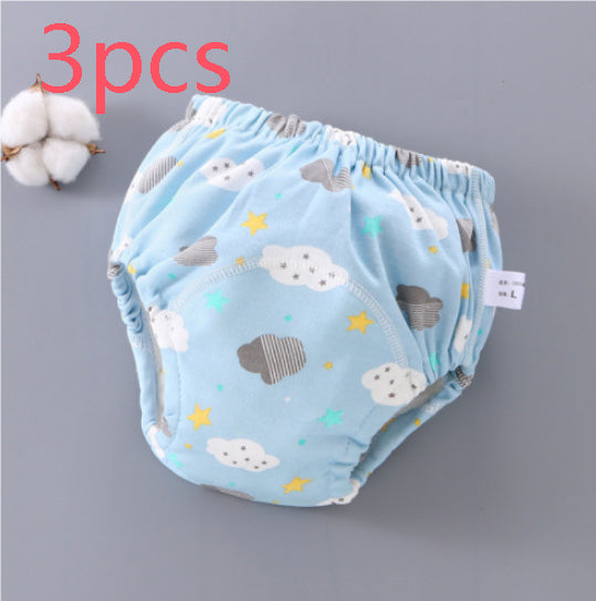 Pantalons d'entraînement pour bébés Lavable 6 couches Couverture de couche Gauze Apprentissage