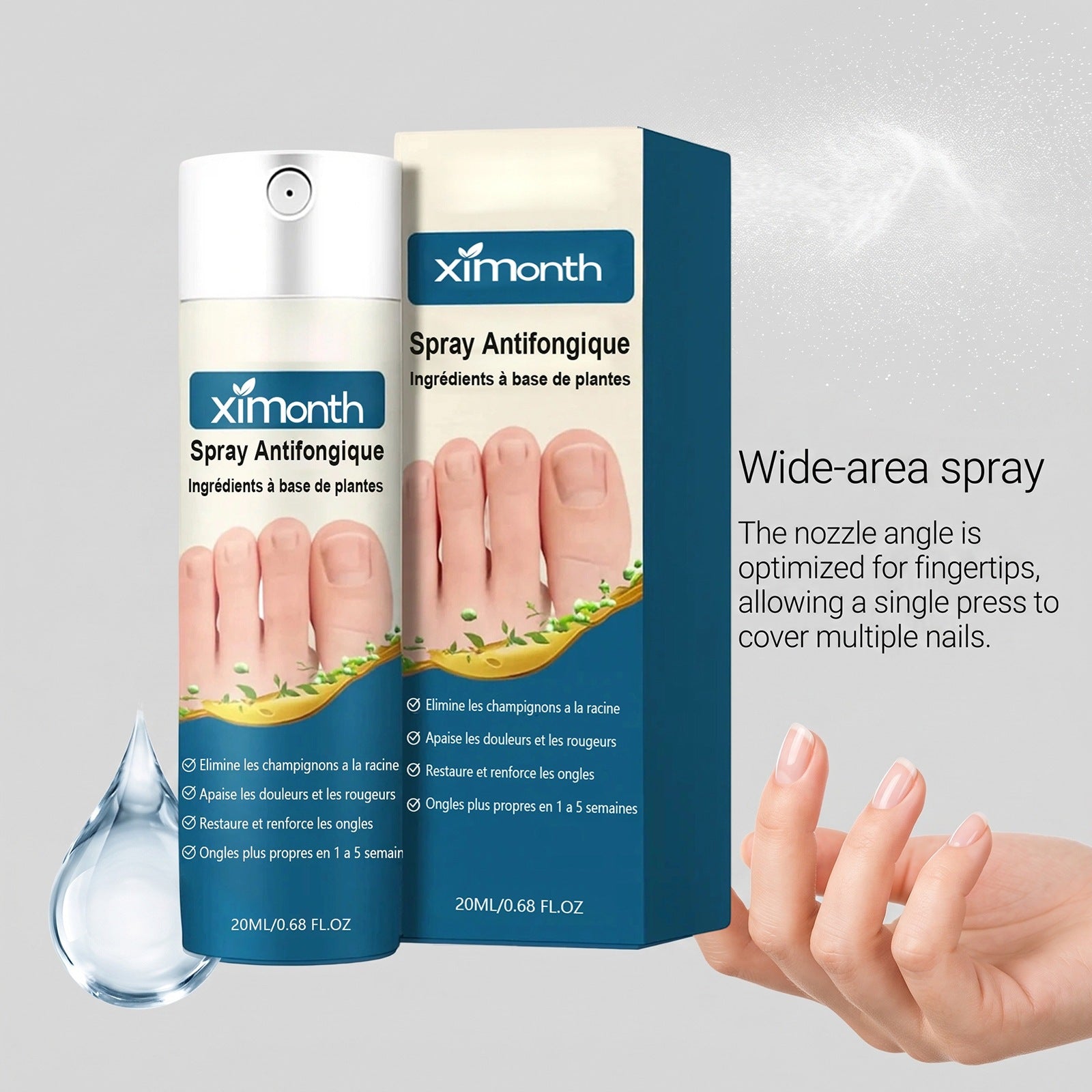 Vaporisateur de soin des ongles