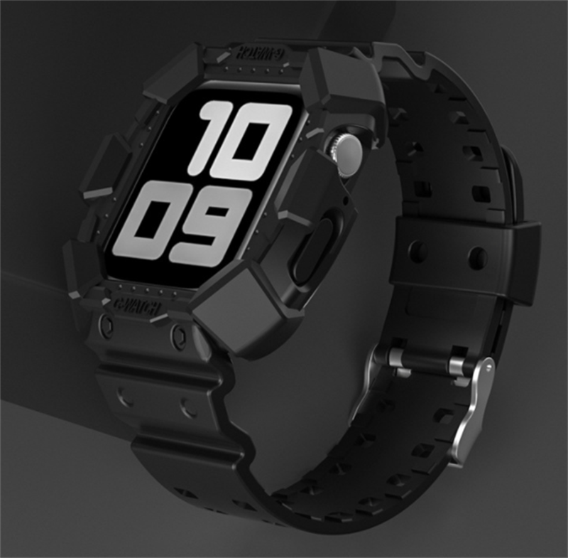 Bracelet intégré en silicone Armor Watch7
