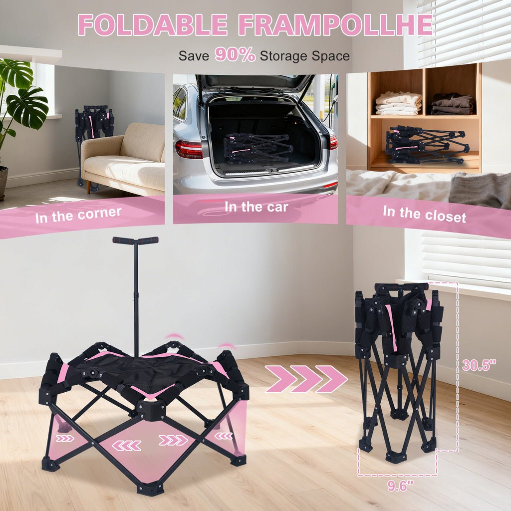 Trampoline mini pliable 42"