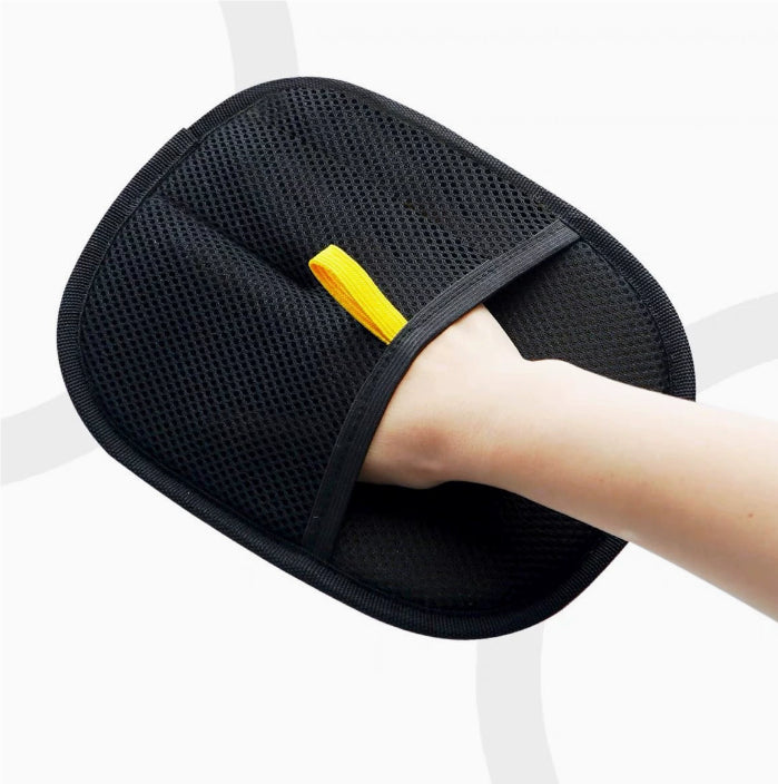 Gants portatifs pour enlever les cheveux chez les animaux domestiques