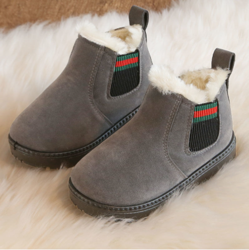 Bottes de neige d'hiver et de velours