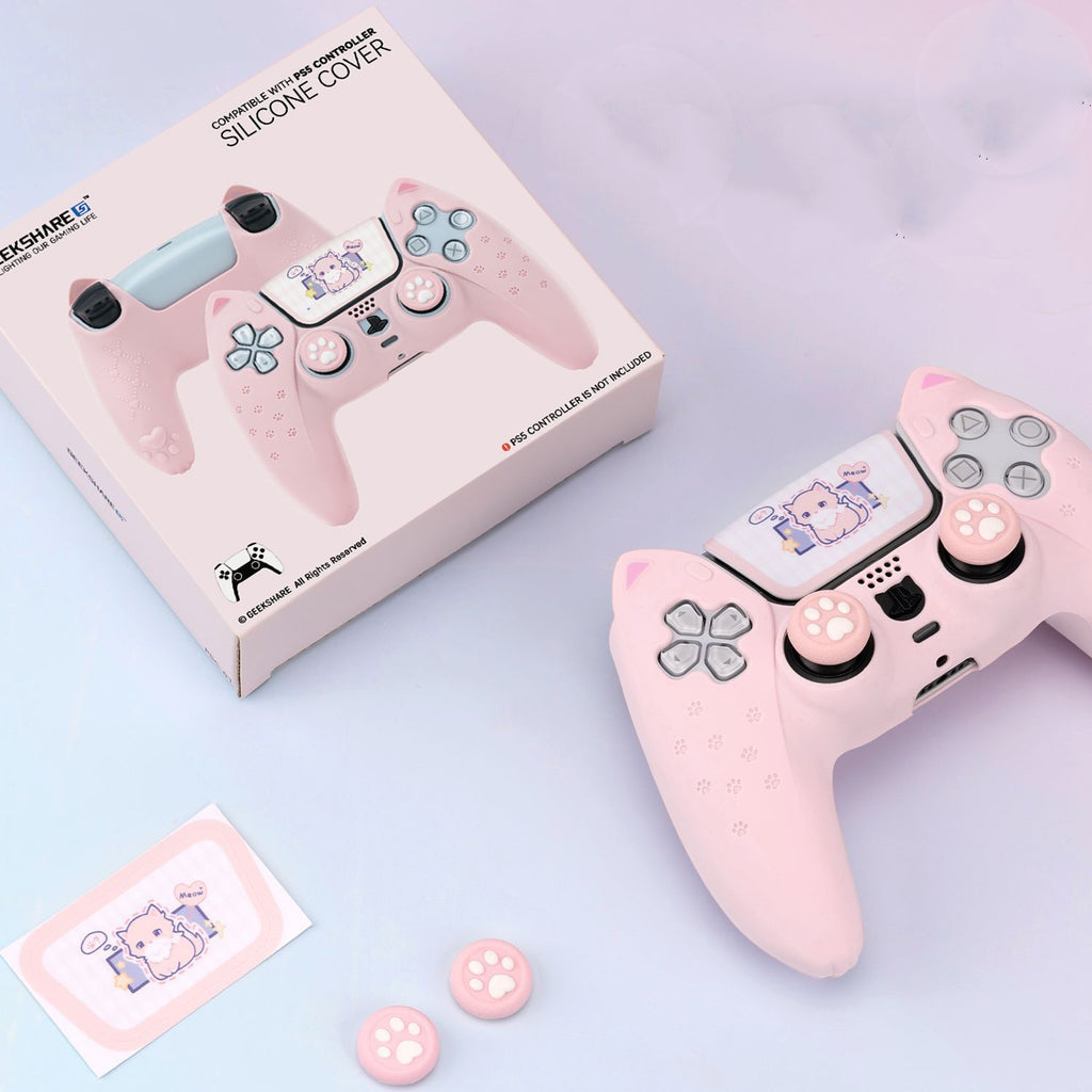 Poignée Housse silicone rechargeable Cute Cat Claw Accessoires