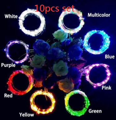 Bouteille de vin Lights String 2M 20leds Décorations de Noël Fil de cuivre String Led Garland L