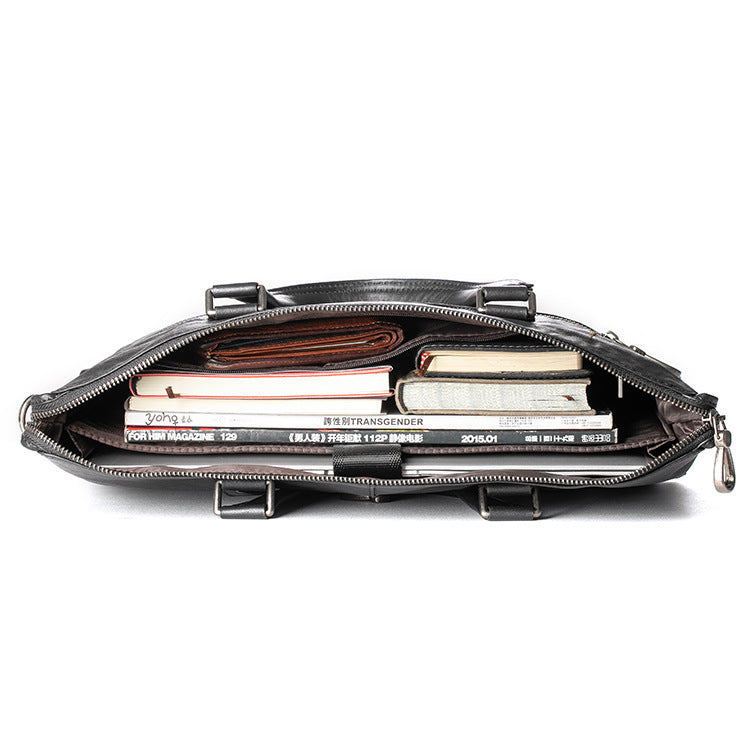 Sac homme Cuir Portable Loisirs d'affaires