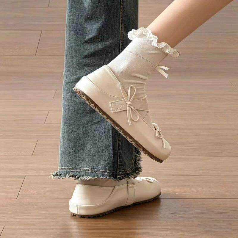 Femmes Ballet français Plateforme de style Mary Janes