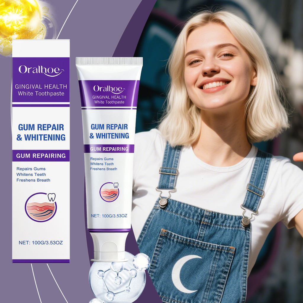 Éclairage et réparation de soins de la mâchoire Dentifrice 1 00g