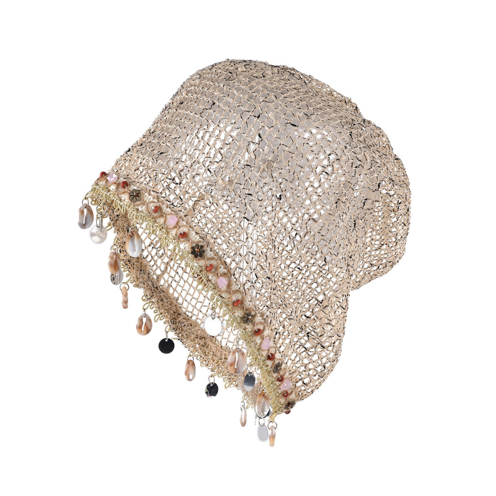 Bonnet à la main en maille respirable de printemps-été