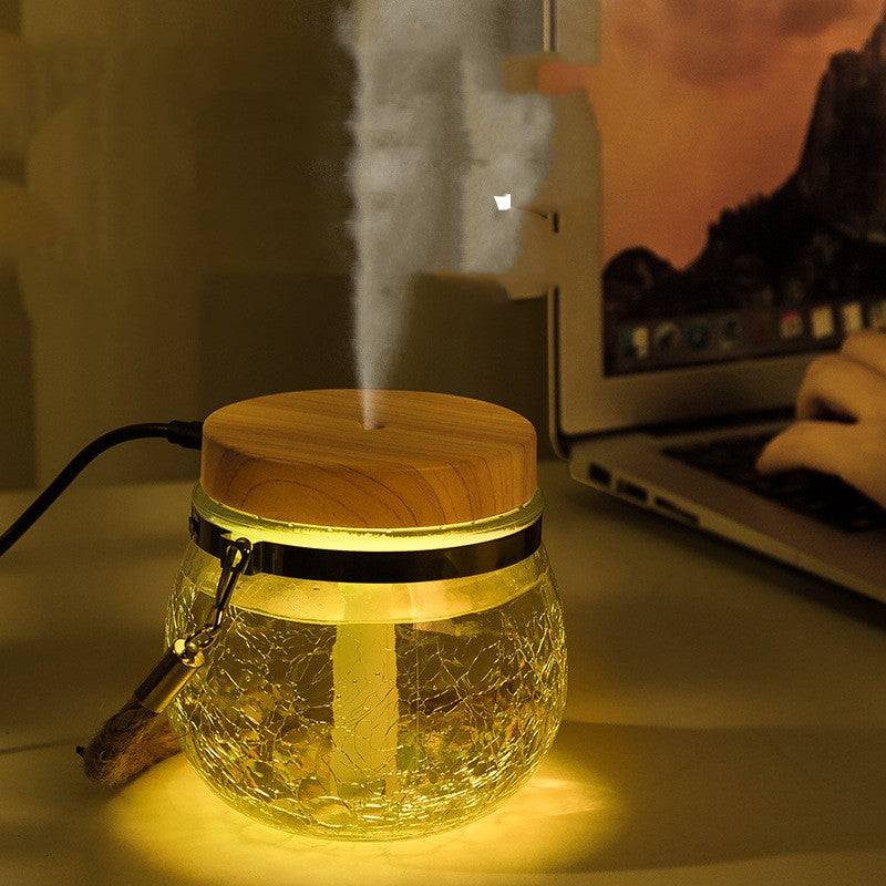 Humidificateur de boule d'atomiseur de charge USB lourd de foyer