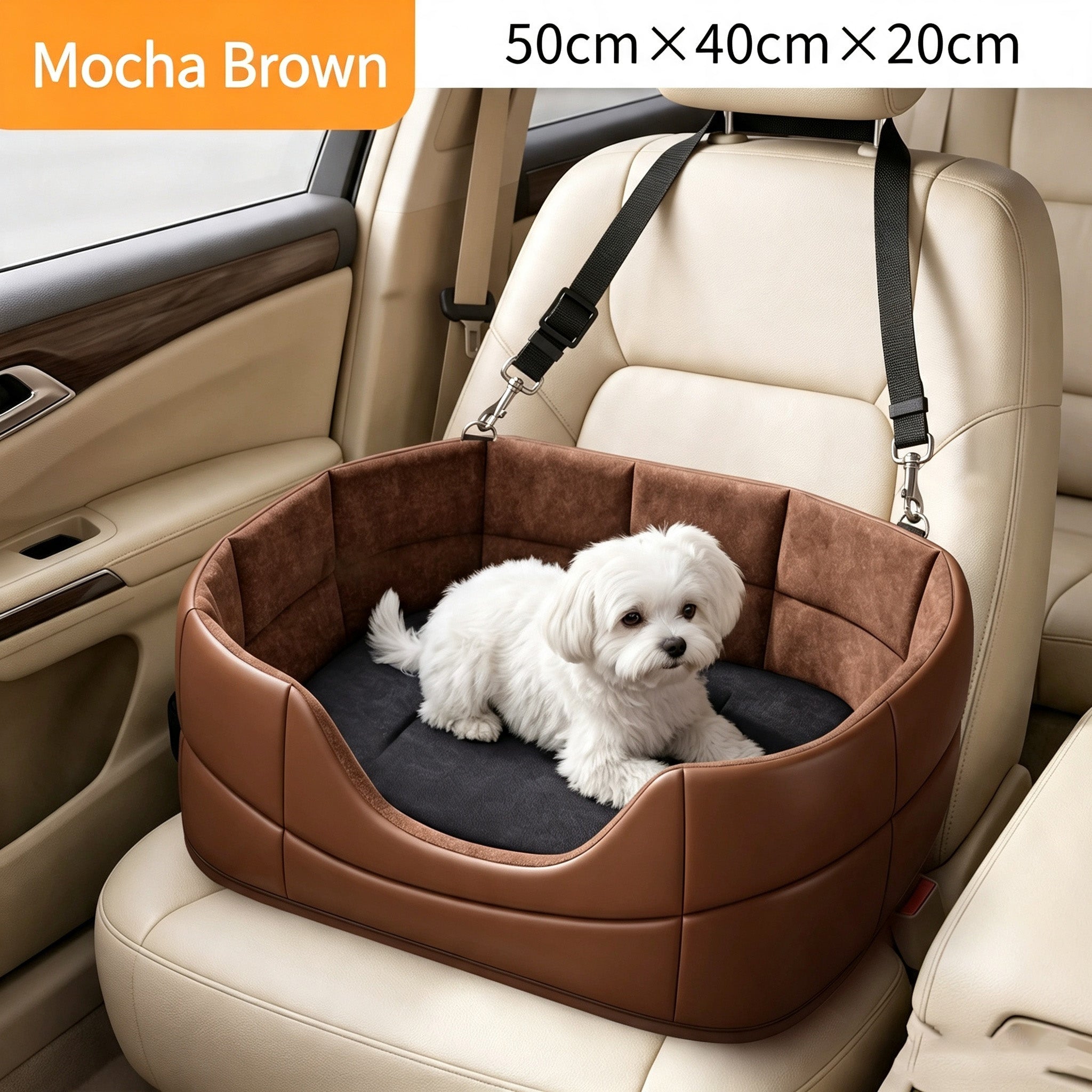 All Season Pet Bed Dog Siège de voiture Lit Protecteur de siège de voiture pour chiens Anti Dirty Pet Car S