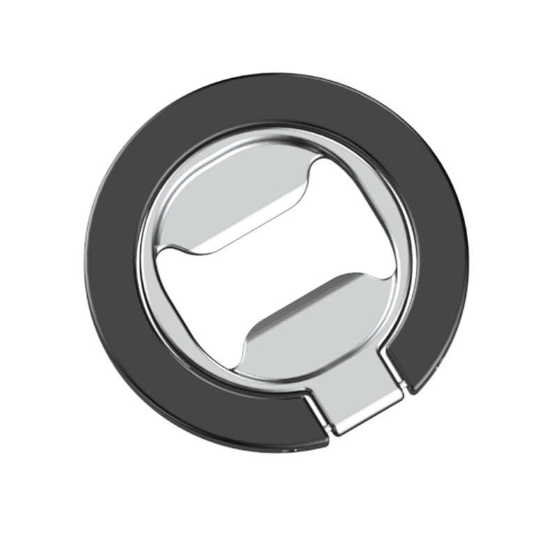 Magnetic Metal Ring Buckle Creative Powerful Adhesive Type Cell Phone Holder Metal