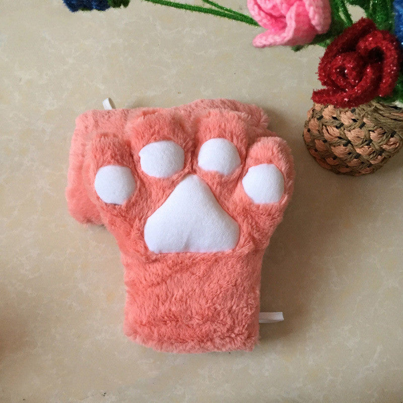 Japanese Cute Adorable Cosplay Performance Props Net Red Cat Paw Gants