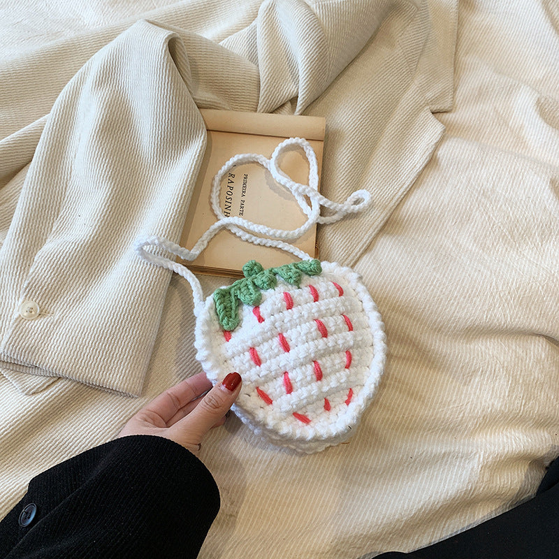 Sac de corps en laine de laine pour enfants fait main