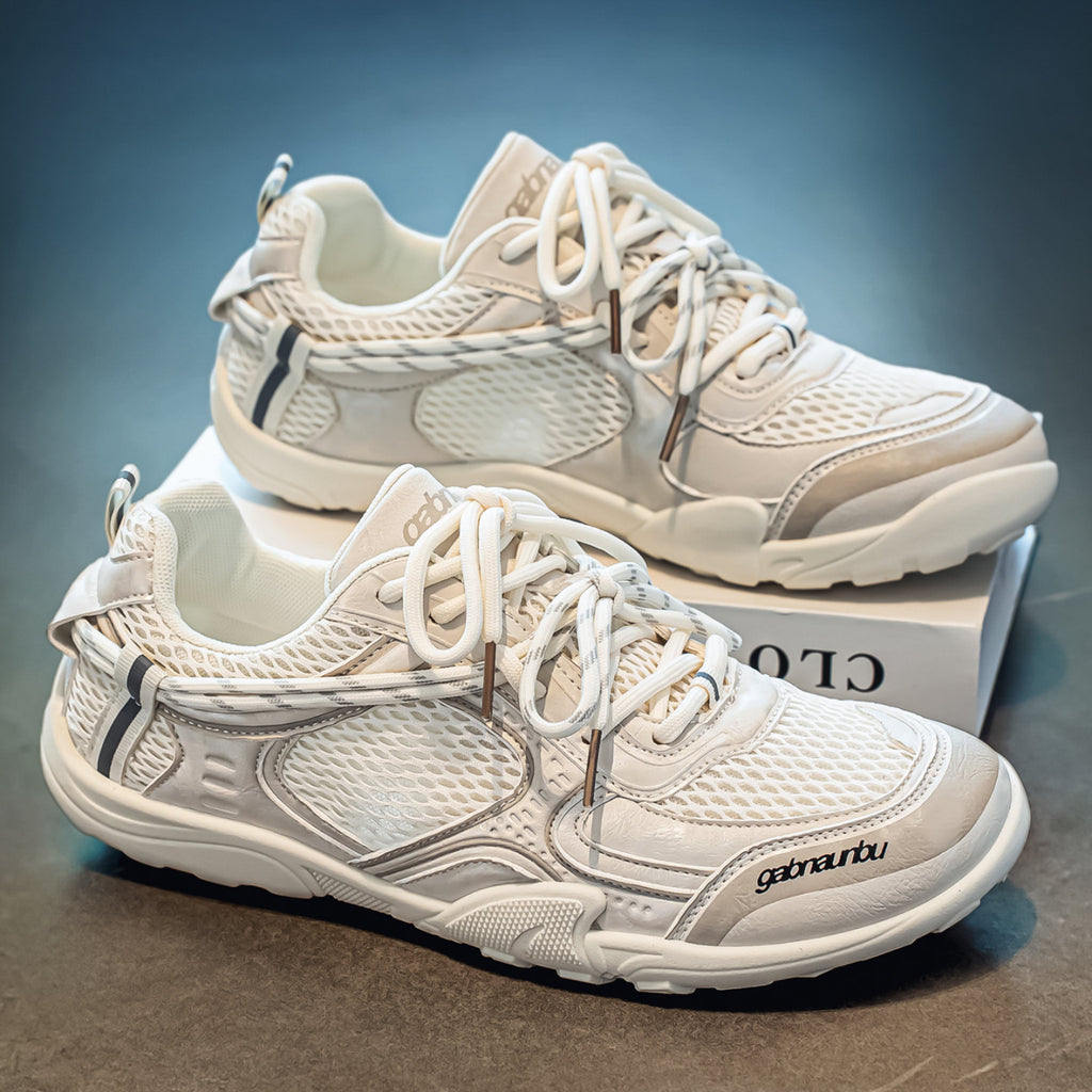 Breathable Mesh Upturned Toe Trainers allemands