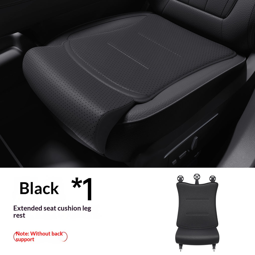 Coussin d'extension de siège de voiture avec repose-jambes intégré en latex