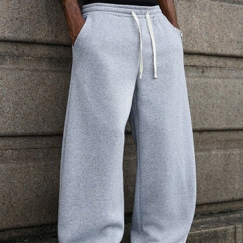 Sweatpants à cordons d'appui occasionnels pour hommes
